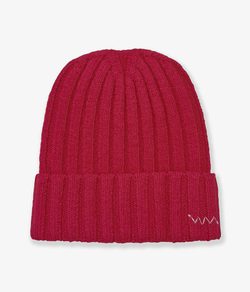 visvim/KNIT CAP (WOOL) (RED)