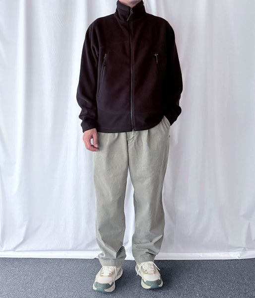 Goldwin/POLARTEC FLEECE JACKET (BLACK)