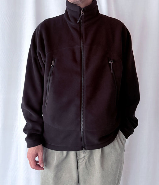Goldwin/POLARTEC FLEECE JACKET (BLACK)
