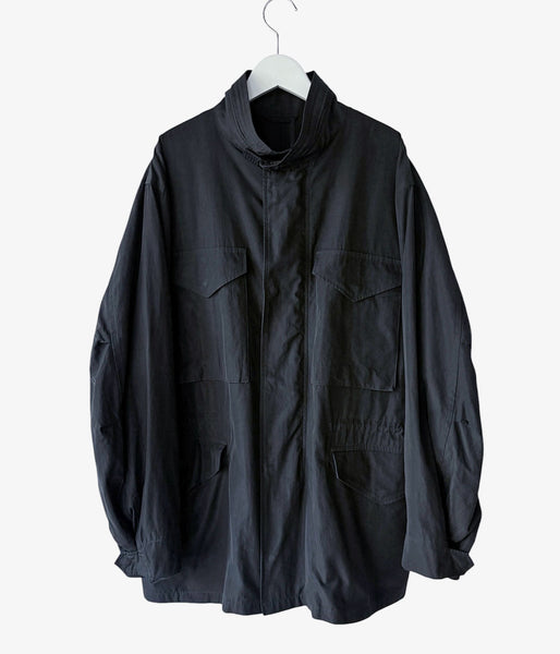blurhms ROOTSTOCK/C/N OX 65 FIELD JACKET (Black)