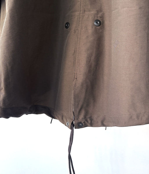 DESCENDANT/D-65 NYLON COAT (BROWN)
