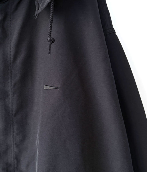 DESCENDANT/D-65 NYLON COAT (BLACK)