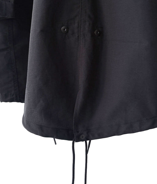 DESCENDANT/D-65 NYLON COAT (BLACK)