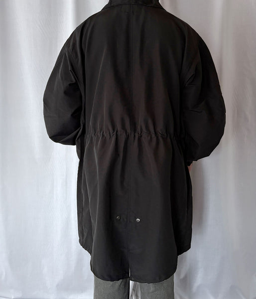 DESCENDANT/D-65 NYLON COAT (BLACK)