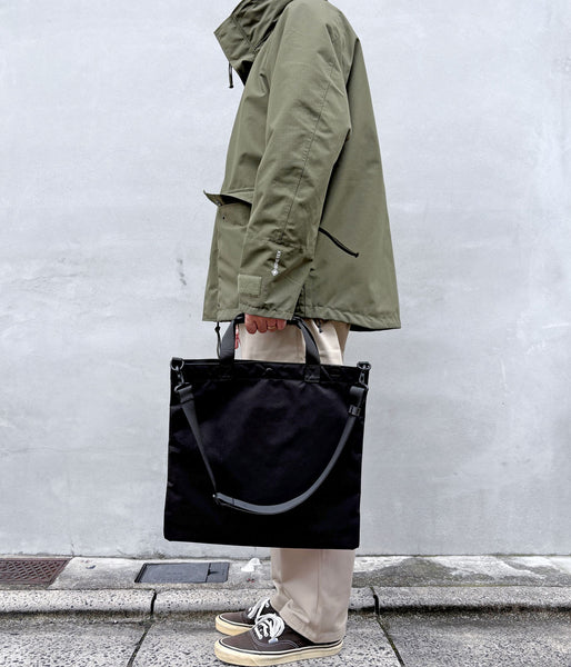 MHL./NYLON CANVAS TOTE BAG