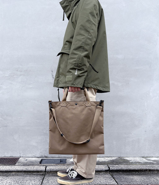 MHL./NYLON CANVAS TOTE BAG