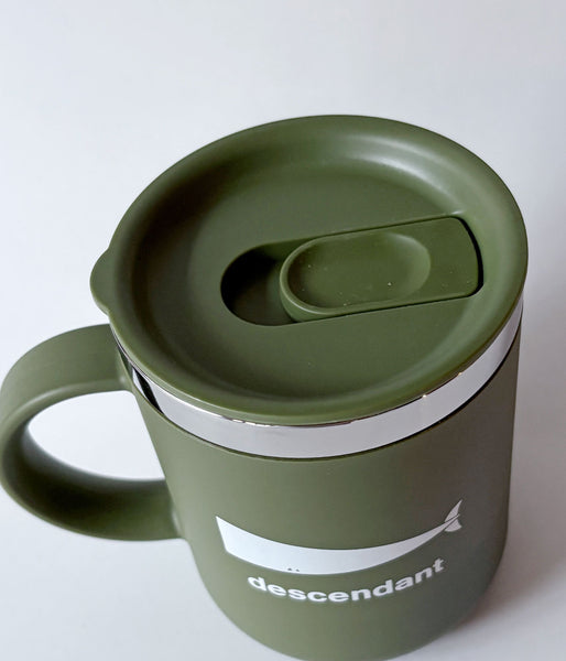 DESCENDANT/CACHALOT 12oz COFFEE MUG Hydro Flask (GREEN)