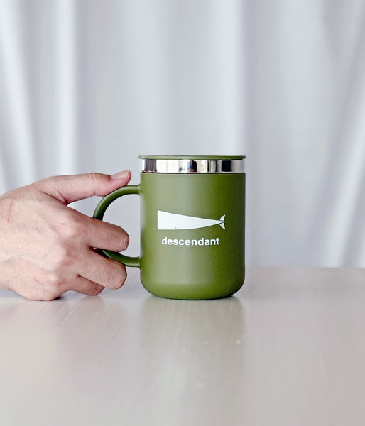 DESCENDANT/CACHALOT 12oz COFFEE MUG Hydro Flask (GREEN)