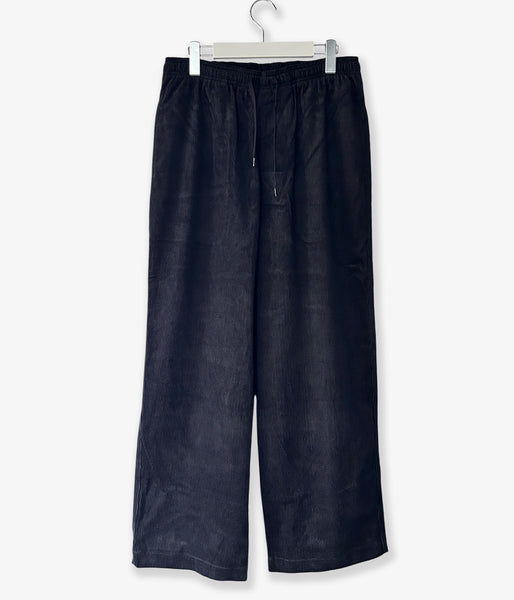 DESCENDANT/NORA CORDUROY TROUSERS (BLACK)