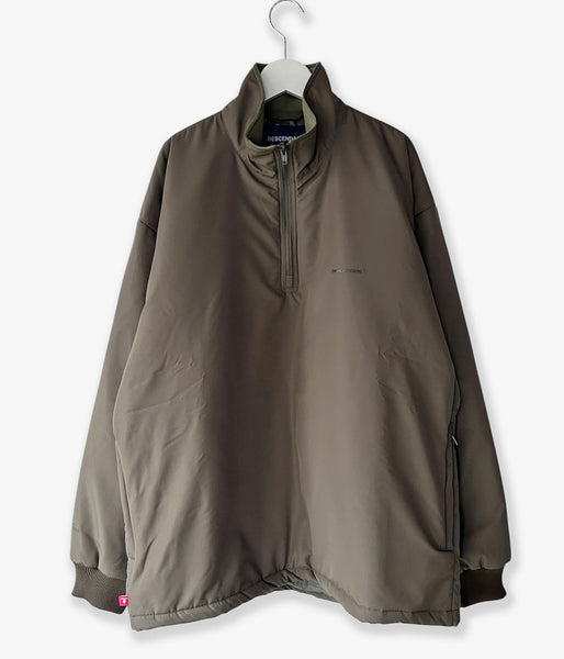 DESCENDANT/SOAK HALF ZIP JACKET PRIMALOFT (OLIVE DRAB)