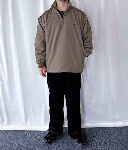 DESCENDANT/SOAK HALF ZIP JACKET PRIMALOFT (OLIVE DRAB)