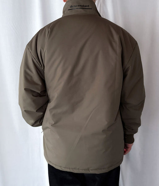 DESCENDANT/SOAK HALF ZIP JACKET PRIMALOFT (OLIVE DRAB)