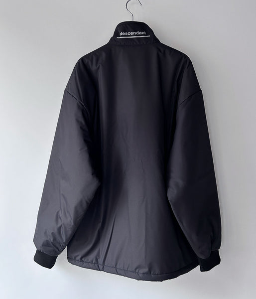 DESCENDANT/SOAK HALF ZIP JACKET PRIMALOFT (BLACK)