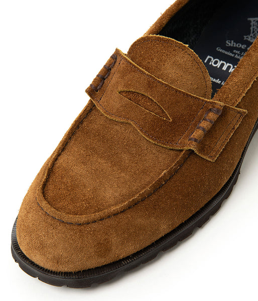nonnative/REGAL Shoe & Co. × nonnative DWELLER LOAFER&COW LEATHER WITH GORE-TEX (COLA BROWN)