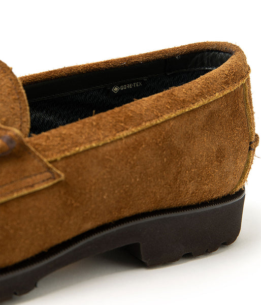 nonnative/REGAL Shoe & Co. × nonnative DWELLER LOAFER&COW LEATHER WITH GORE-TEX (COLA BROWN)