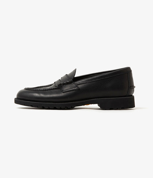nonnative/REGAL Shoe & Co. × nonnative DWELLER LOAFER&COW LEATHER WITH GORE-TEX (BLACK)