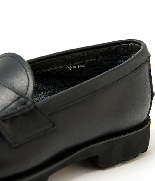 nonnative/REGAL Shoe & Co. × nonnative DWELLER LOAFER&COW LEATHER WITH GORE-TEX (BLACK)
