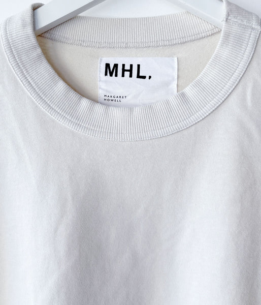 MHL./GARMENT DYED DENSE JERSEY TOP WOMENS (ECRU)