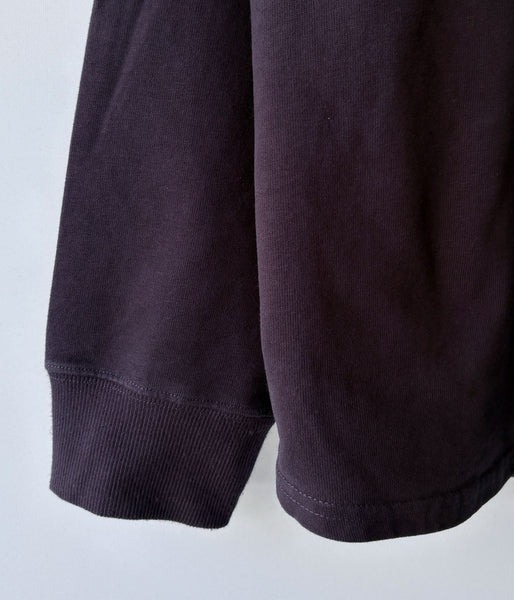 MHL./GARMENT DYED DENSE JERSEY TOP WOMENS (DARK BROWN)