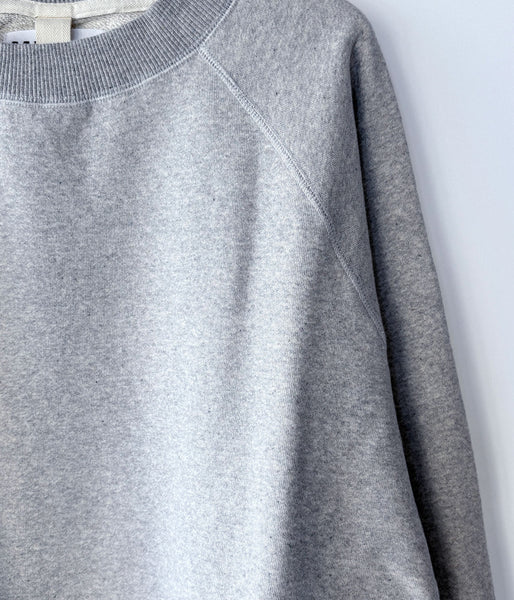 MHL./UPCYCLED LOOPBACK JERSEY TOP (GREY)