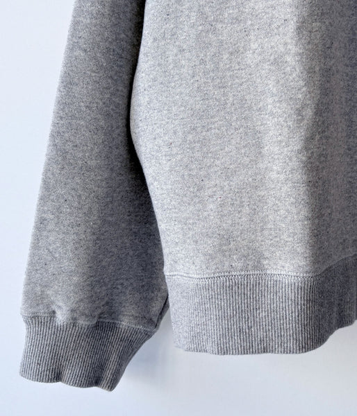 MHL./UPCYCLED LOOPBACK JERSEY TOP (GREY)