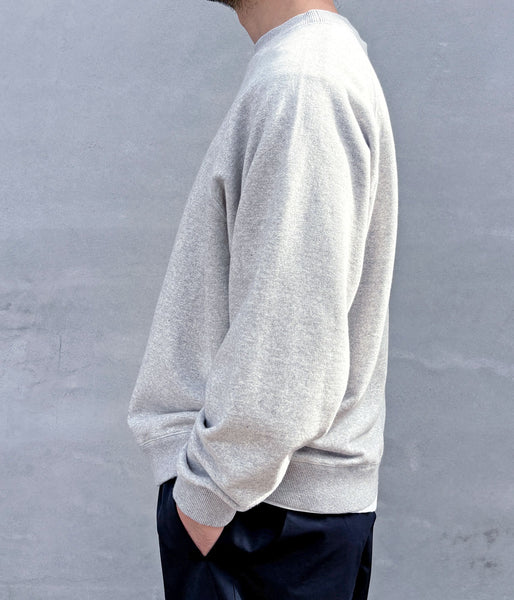 MHL./UPCYCLED LOOPBACK JERSEY TOP (GREY)