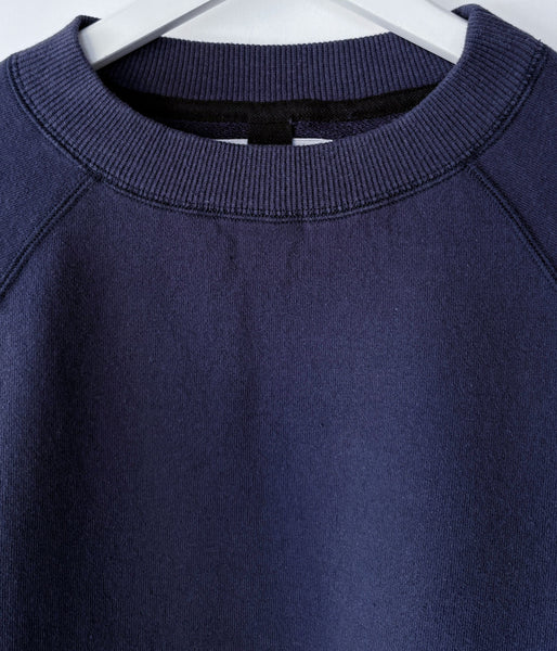 MHL./UPCYCLED LOOPBACK JERSEY TOP (DARK BLUE)