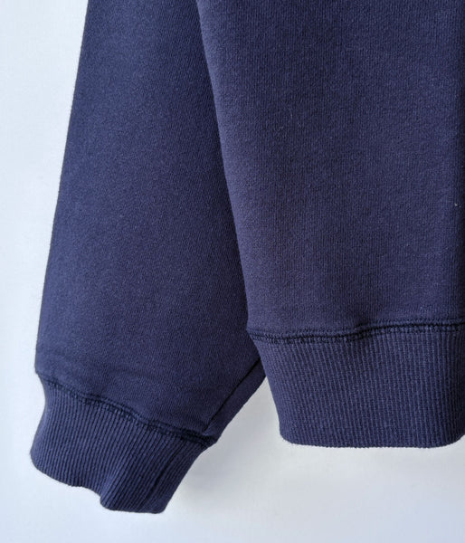 MHL./UPCYCLED LOOPBACK JERSEY TOP (DARK BLUE)