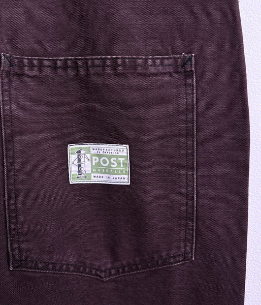 DESCENDANT/1993 DUCK OVERALLS POST O'alls (BROWN)