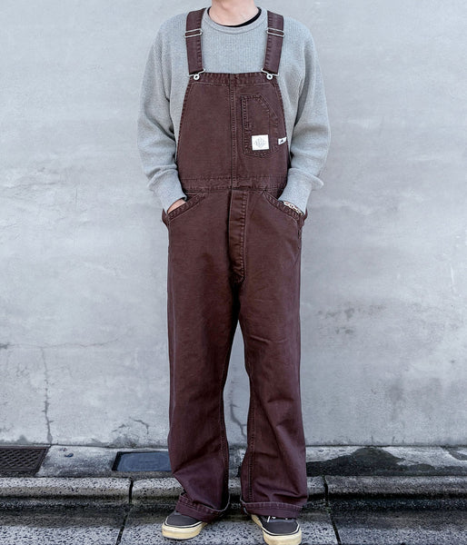 DESCENDANT/1993 DUCK OVERALLS POST O'alls (BROWN)
