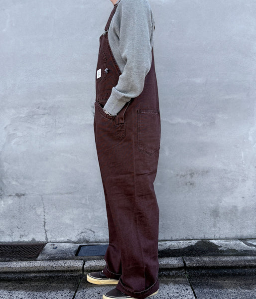DESCENDANT/1993 DUCK OVERALLS POST O'alls (BROWN)
