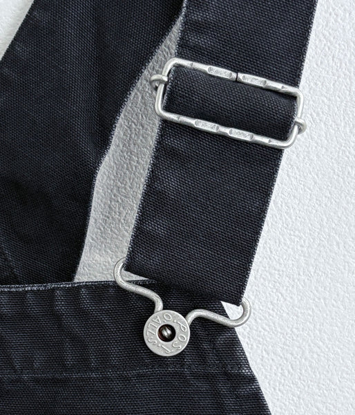 DESCENDANT/1993 DUCK OVERALLS POST O'alls (BLACK)