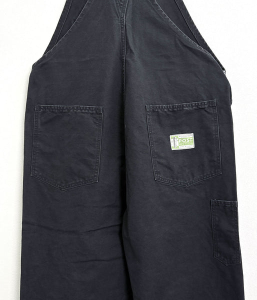 DESCENDANT/1993 DUCK OVERALLS POST O'alls (BLACK)