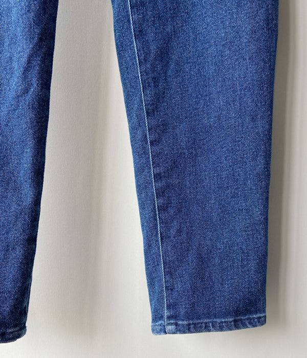 FUMIKA_UCHIDA/STRETCH DENIM CORSET PANTS(INDIGO)