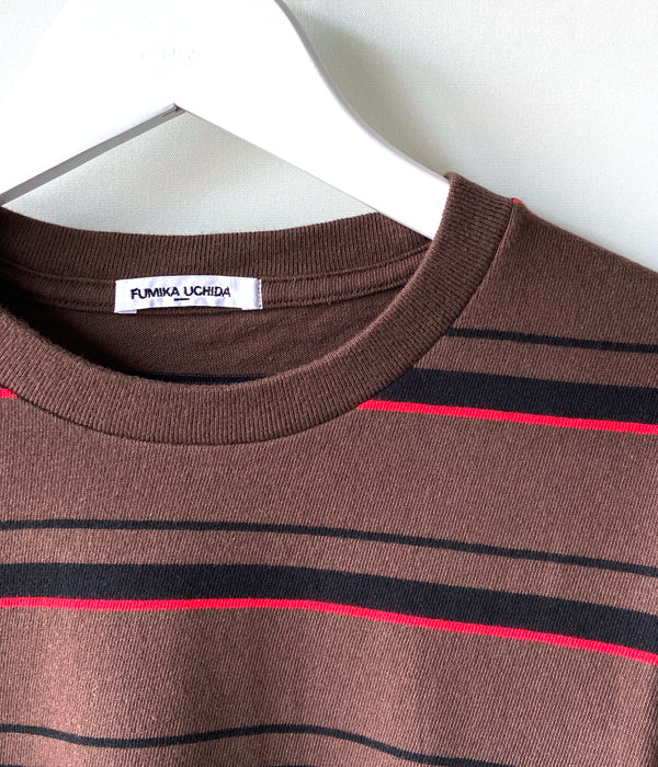 fumika uchida ボーダーT 25ss 楽天市場】【中古】FUMIKA UCHIDA2023SS 「BORDER LONG SLEEVE