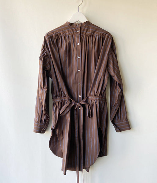 PHEENY/STANDARD DRESS SHIRT(BROWN)