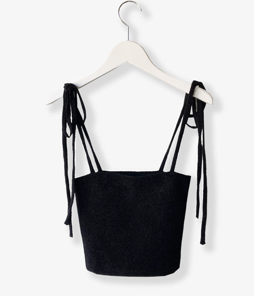 PHEENY/WHOLEGARMENT CAMISOLE(BLACK)