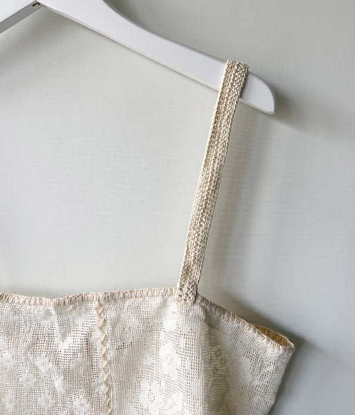 nowos/LACE CAMISOLE(IVORY)