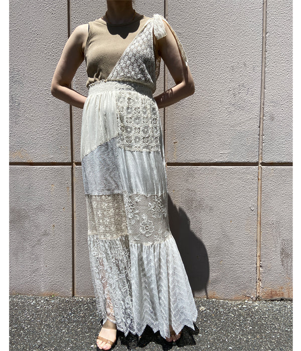 nowos レースワンピース nowos/LACE DRESS(IVORY)