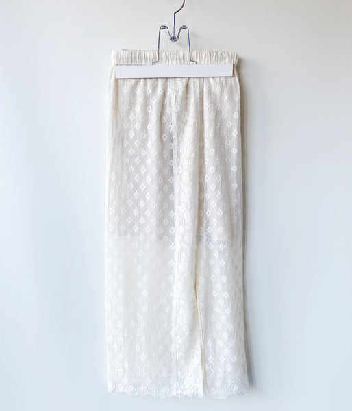 nowos/LACE SKIRT(IVORY)