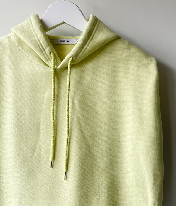 PHEENY/ATHLETIC FLEECE N/S HOODIE(LIME)