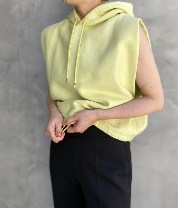 PHEENY/ATHLETIC FLEECE N/S HOODIE(LIME)