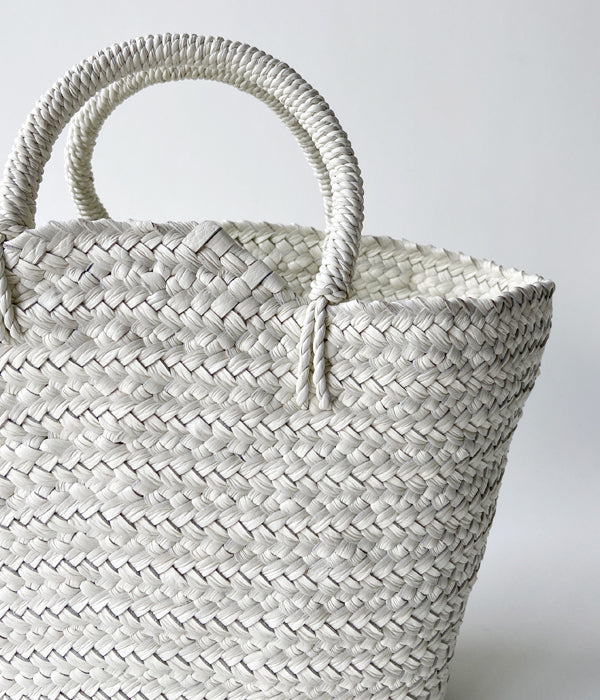 Aeta/OVAL BOTTOM BASKET S(WHITE)