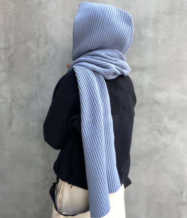 ★新品未開封★ PHEENY wool knit hooded scarf