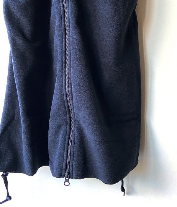 PHEENY/POLARTEC FLEECE SALOPETTE SKIRT(BLACK)