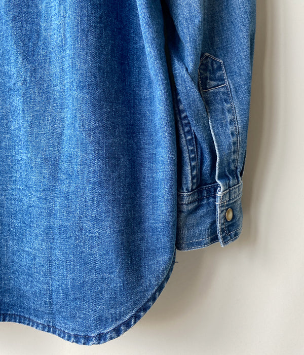 nowos/DENIM SHIRT(INDIGO)