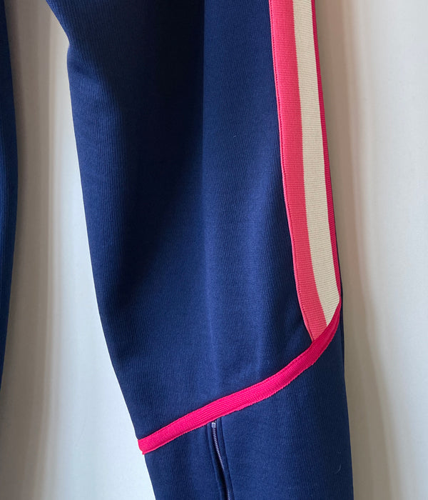 FUMIKA_UCHIDA/SIDE LINE TRACK PANTS(NAVY)