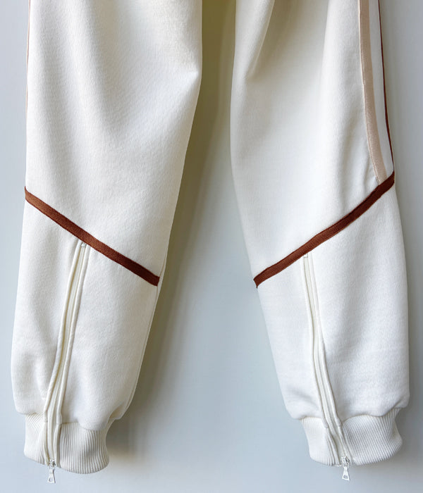 パンツ FUMIKA_UCHIDA/SIDE LINE TRACK PANTS FUMIKA_UCHIDA/SIDE LINE TRACK PANTS(IVORY)