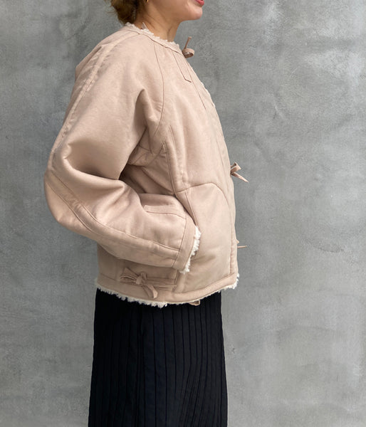 WRYHT/DOUBLE FACE TAPED LINER JACKET(DUNE)