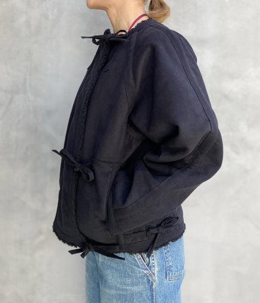WRYHT/DOUBLE FACE TAPED LINER JACKET(BLACK)
